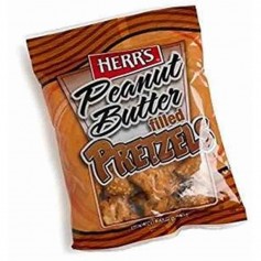Herr's peanut butter filled pretzel 56G