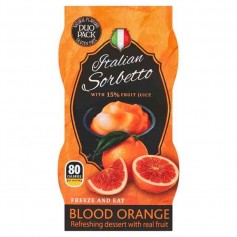 Italian sorbetto blood orange