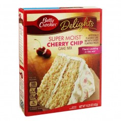 Betty Crocker delight super moist cherry chip