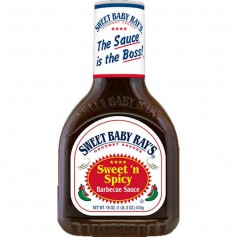 Sweet baby ray's BBQ sauce sweet'n spicy