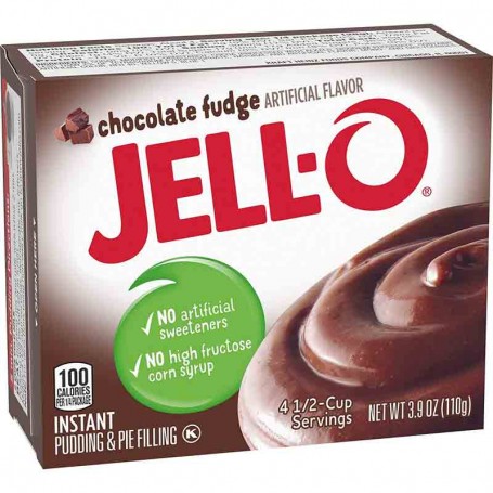 Jell-O chocolate fudge pudding