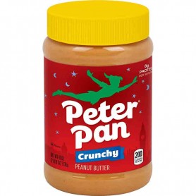 Peter pan peanut butter crunchy