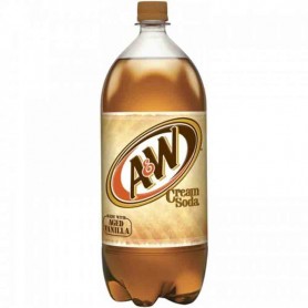 A&W cream soda 2L