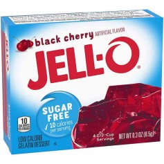 Jell-O Gellée à la cerise noire sans sucre