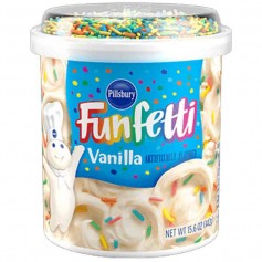 Funfetti vanilla frosting