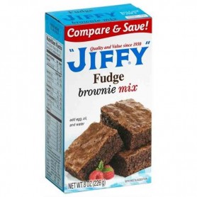 Jiffy fudge brownie mix