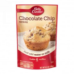 Betty Crocker chocolate chip muffin mix 184G