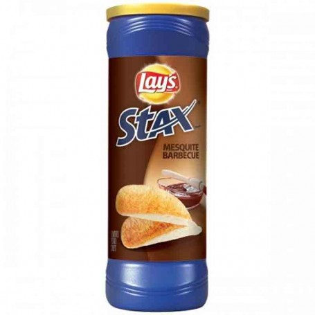 Lay's stax mesquite barbecue