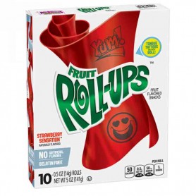 Fruit roll-ups strawberry sensation