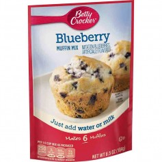 Betty crocker blueberry muffin mix