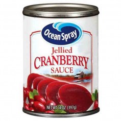 Ocean spray jellied cranberry sauce