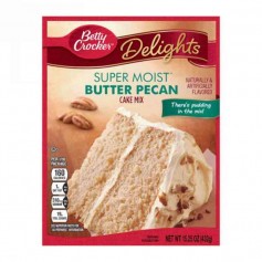 Betty Crocker super moist cake mix butter pecan