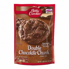 Betty Crocker double chocolate chunk cookie mix