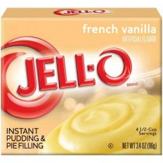 Jell-O french vanilla pudding