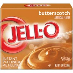 Jell-O butterscotch pudding