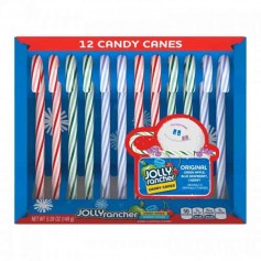 Candy cane jolly rancher